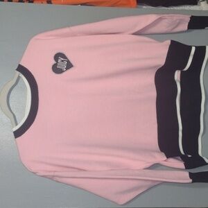 Juicy couture sweatshirt pink size small